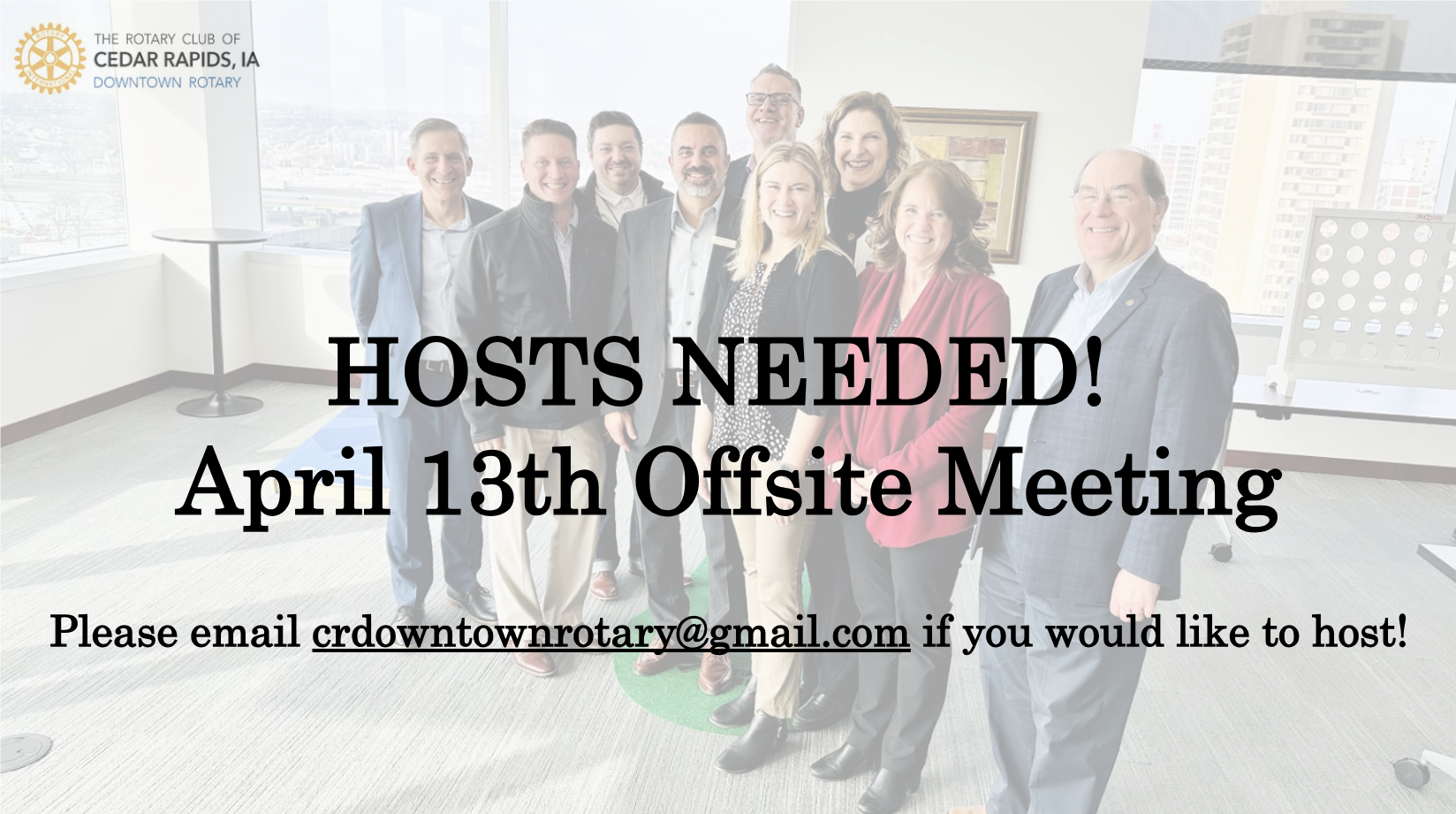 Offsite Meeting | Rotary Club of Cedar Rapids